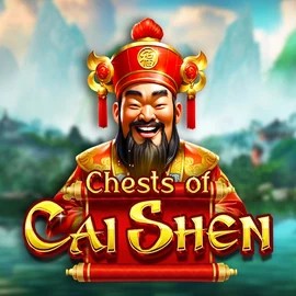 Chests of Cai Shen by Pragmatic Play, showcased at wild-robin.ch – game logo