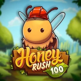 Honey Rush 100 slot visual from Play'n GO available on wild-robin.ch